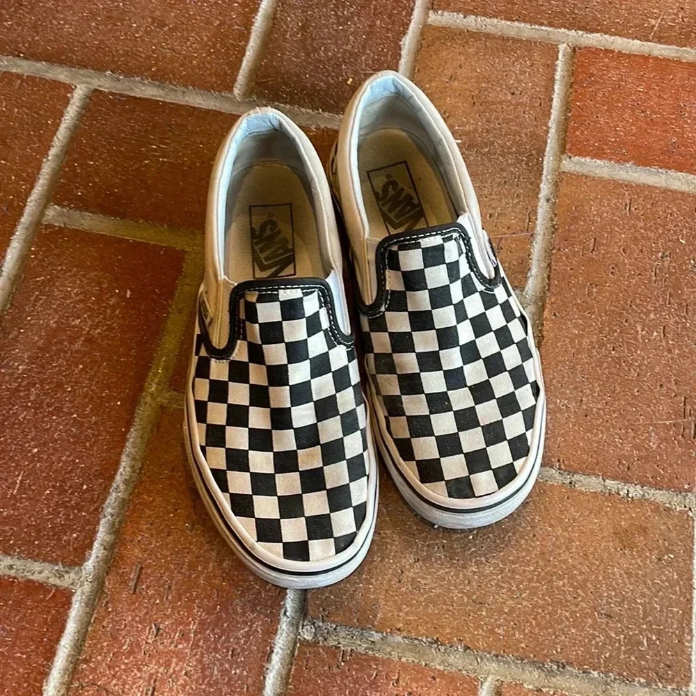 Black & White Womens up‎ On Vans 7.5